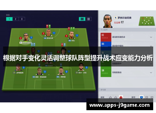 根据对手变化灵活调整球队阵型提升战术应变能力分析